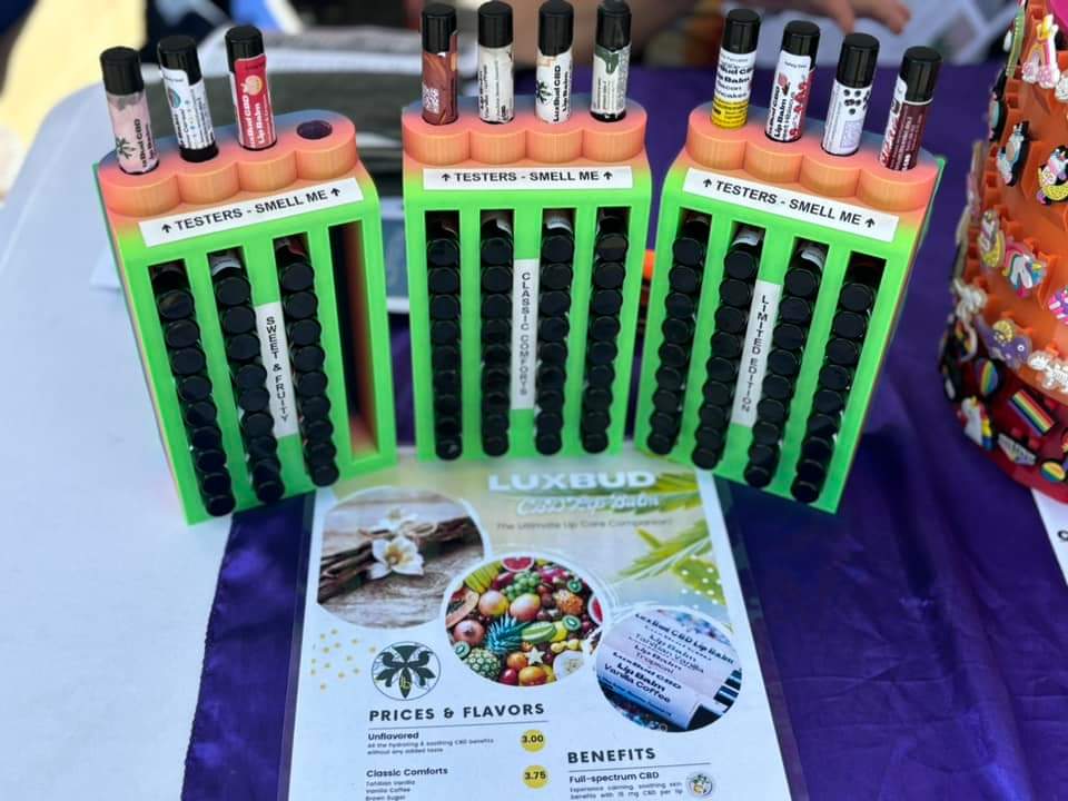 Exotic Lip Balm Display